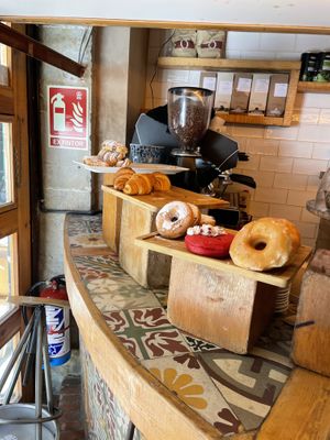 Vegan options  at The Vegan Corner in Barcelona