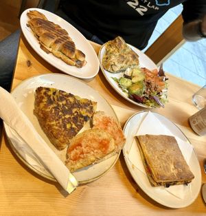 Couldn’t choose!   at The Vegan Corner in Barcelona