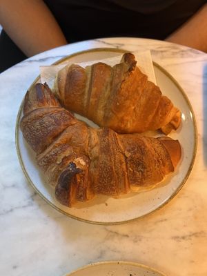 Croissants  at The Vegan Corner in Barcelona