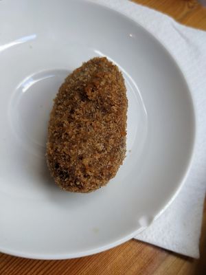 Croqueta  at The Vegan Corner in Barcelona