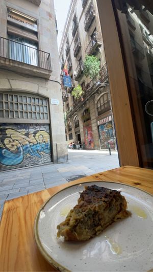   at The Vegan Corner in Barcelona