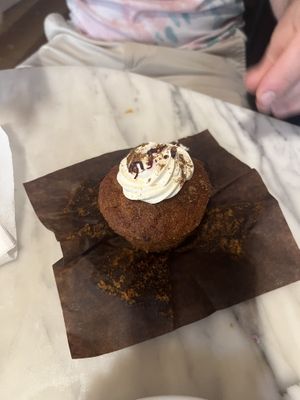 Carrot Cupcake!  at The Vegan Corner in Barcelona