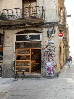 Outside   at The Vegan Corner in Barcelona