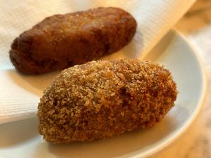 Croquettes   at The Vegan Corner in Barcelona