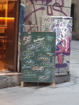 #Veganuary at The Vegan Corner in Barcelona