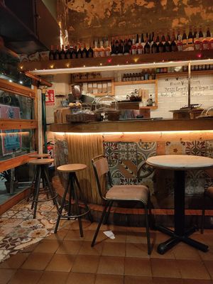 Local at The Vegan Corner in Barcelona