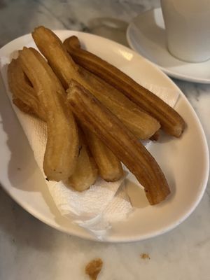 Churros  at The Vegan Corner in Barcelona