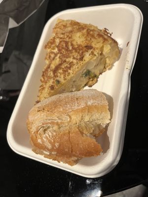 Tortilla   at The Vegan Corner in Barcelona