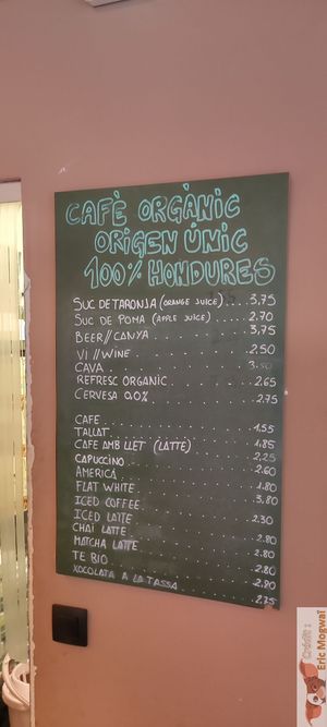  at The Vegan Corner in Barcelona