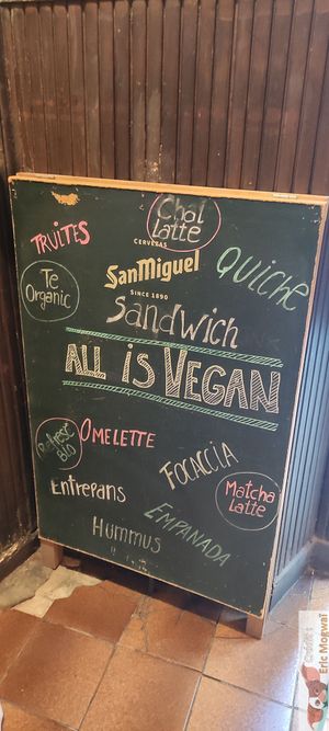  at The Vegan Corner in Barcelona