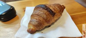 Croissant at The Vegan Corner in Barcelona