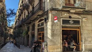  at The Vegan Corner in Barcelona