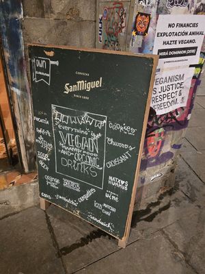  at The Vegan Corner in Barcelona