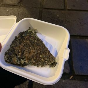 spinach tortilla  at The Vegan Corner in Barcelona