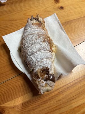 Chocolate fillingg  at The Vegan Corner in Barcelona