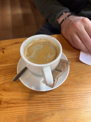 Americano  at The Vegan Corner in Barcelona