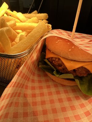 ‘Beyond’ Burger  at The Masons Arms in Warkworth