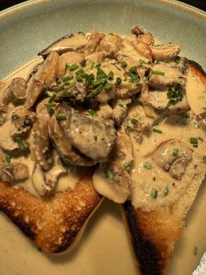 Garlic Mushrooms  at The Masons Arms in Warkworth