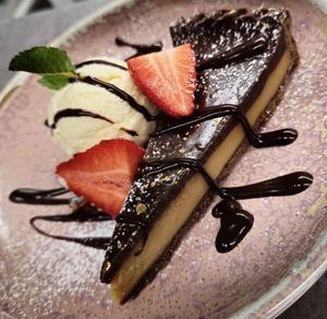 Trillionaires Tart  at The Masons Arms in Warkworth