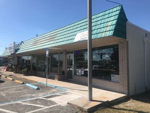 Outside at Southern Roots Filling Station in Atlantic Beach