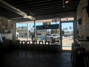 Inside at Southern Roots Filling Station in Atlantic Beach