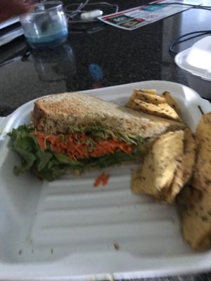 The garf sammie  at Southern Roots Filling Station in Atlantic Beach