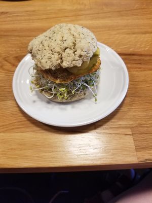 Roots biscuit! at Southern Roots Filling Station in Atlantic Beach