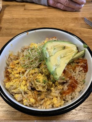 Thai Peanut Bowl  at Southern Roots Filling Station in Atlantic Beach
