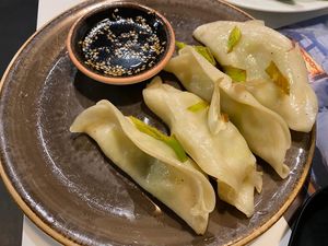 Gyozas at UDON - Sol in Madrid