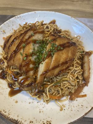 Corral Vegan Yakisoba  at UDON - Sol in Madrid