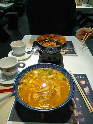 Generoso y Rico Ramen Vegano at UDON - Sol in Madrid
