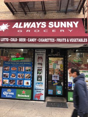 Store front at Always Sunny in Sunnyside