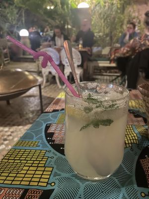 Lemonade  at The Ruined Garden in Fes
