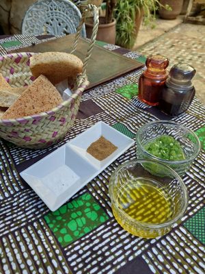 Starting point! at The Ruined Garden in Fes