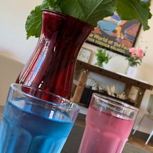 Borage Water & Pomegranate Water at Juice By J in Grand Rapids
