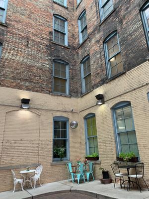 Private Courtyard at Juice By J in Grand Rapids