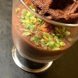 Porridge: Cacao-Marshmallow Sweet Potato Waffle, Dark Cacao Coconut Nibs, Pandan Rice Crispies, Moroccan Rose Sprinkles at Juice By J in Grand Rapids