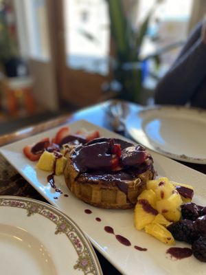 Juice by J - Blueberry/Mango Waffle  at Juice By J in Grand Rapids