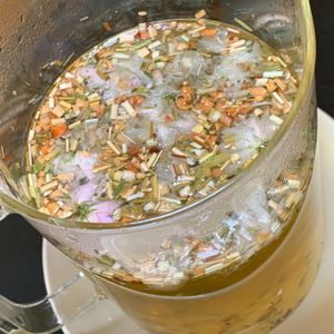 Ginger Berry Blossom Twist Tea at Juice By J in Grand Rapids