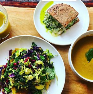 Vegan, gluten, allergen free...and DELICIOUS!! at Juice By J in Grand Rapids