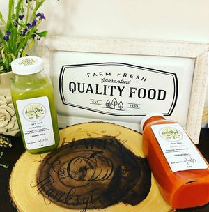 100% cold pressed juice no additives or water at Juice By J in Grand Rapids