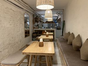 Inside at Roots in Hanoi