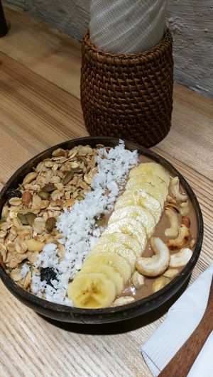 Cacao bowl at Roots in Hanoi