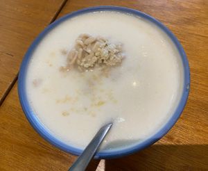 Sweet almond tofu!  at Summer Tree Sweet in Taipei