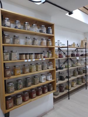 Condimentos at Estado Natural in Mexico City