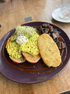   at The Yoga Place Cafe in Blacksmiths