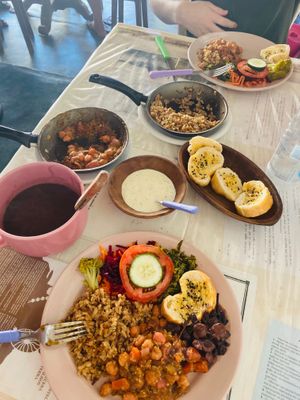 Prato do dia  at Canto da Duca Restaurante in Caraiva