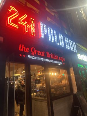   at Polo Bar in East London