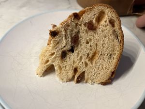 Vegan Christmas cake  at Carluccio's - Wimbledon in South West London