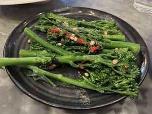 Tenderstem broccoli  at Carluccio's - Wimbledon in South West London